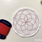 🌼花刺しのコースターの作り方｜図案の描き方・縫い方・仕立て方を紹介