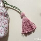🌸刺し子糸で作る2色タッセルの作り方｜がま口に合わせた春色アレンジ