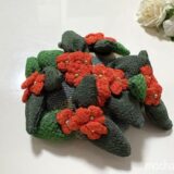 🌼【ちりめん細工】金木犀（キンモクセイ）のつるし飾りの作り方｜秋を彩る可愛い花飾り